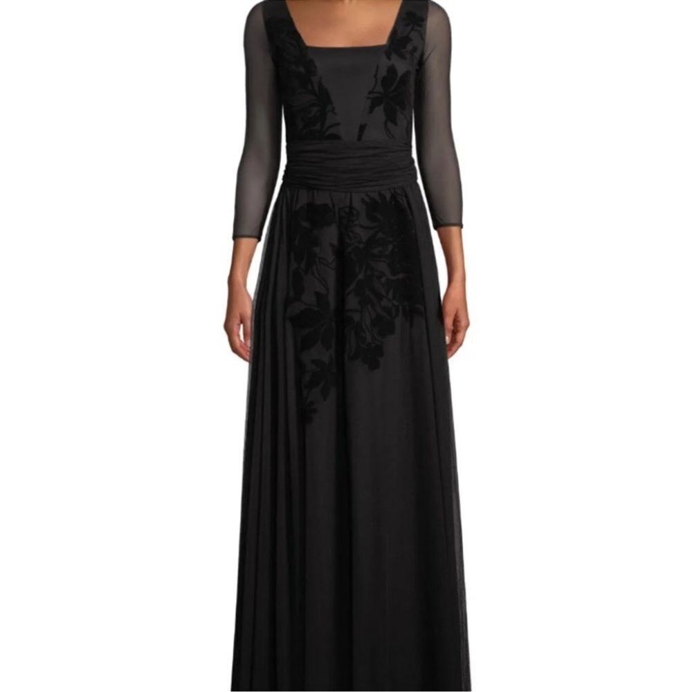 Chiara Boni Couture La Petite Robe Square Velvet
Floral Maxi Gown Tulle US 12 XL - Picture 14 of 15